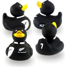 All Blacks Rubber Bath Duck 9cm