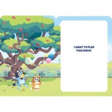 Alternative view of Bluey 3rd Birthday Card