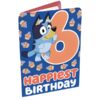 Bluey 6th Birthday Card