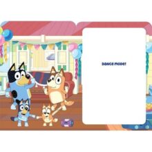 Alternative view of Bluey 6th Birthday Card
