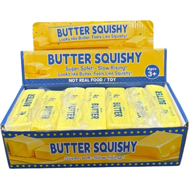 Butter Squishy Fidget Toy 12cm 3 Butter Squishy Fidget Toy 12cm - Image 3