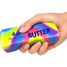 Butter Squishy Rainbow Fidget Toy 12cm 3 Butter Squishy Rainbow Fidget Toy 12cm - Image 2