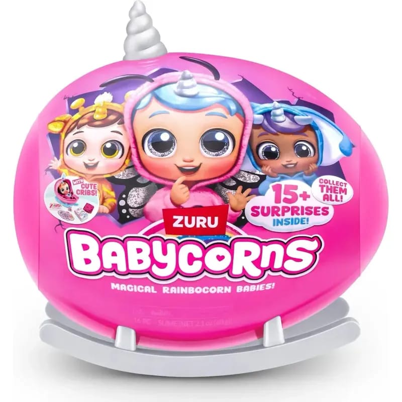 ZURU Rainbocorns Babycorns Surprise Series 1 Small Plush 1 ZURU Rainbocorns Babycorns Surprise Series 1 Small Plush