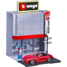 Alternative view of Bburago 1:43 Street Fire City Car Dealer Playset