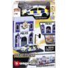 Bburago 1:43 Street Fire City Police Station Playset