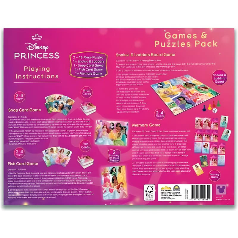 Disney Princess Games and Puzzles Activity Pack 3 Disney Princess Games and Puzzles Activity Pack - Image 3