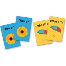 Alternative view of First 100 Words Matching Card Game