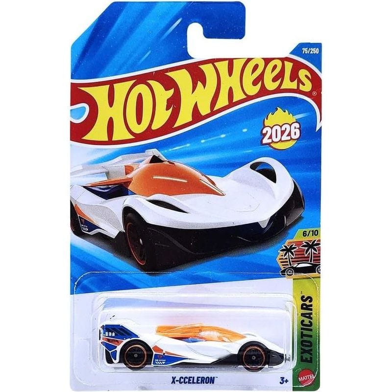 Hot Wheels 1.64 Car Exoticars - X- Celleron 1 Hot Wheels 1.64 Car Exoticars - X- Celleron