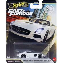 Hot Wheels Premium Fast and Furious Mercedes-Benz SLS AMG Coupé Black Series