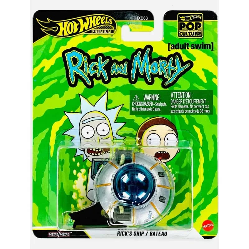 Hot Wheels Premium Pop Culture Rick and Morty Rick's Ship 1 Hot Wheels Premium Pop Culture Rick and Morty Rick's Ship