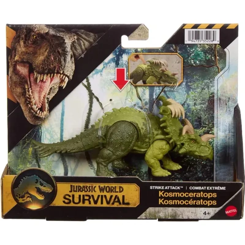 Jurassic World Strike Attack Kosmoceratops Dinosaur Figure 1 Jurassic World Strike Attack Kosmoceratops Dinosaur Figure