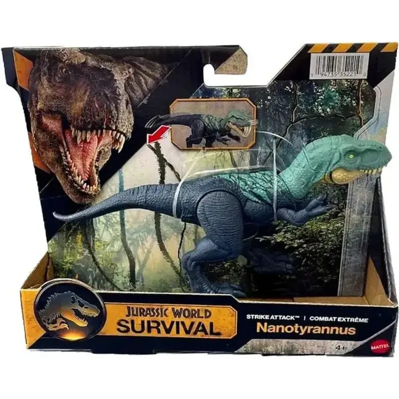 Jurassic World Strike Attack Nanotyrannus Dinosaur Figure 1 Jurassic World Strike Attack Nanotyrannus Dinosaur Figure