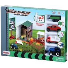 Maisto Build N Play Farm House Vehicle Playset