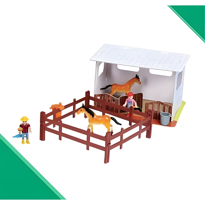 Maisto Build N Play Farm House Vehicle Playset 3 Maisto Build N Play Farm House Vehicle Playset - Image 3