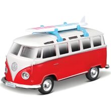 Maisto Weekenders Volkswagen Campervan Diecast Red 11.5 cm - Image 2