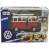 Maisto Weekenders Volkswagen Campervan Diecast Red 11.5 cm