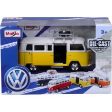 Maisto Weekenders Volkswagen Campervan Diecast Yellow 11.5 cm