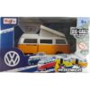Maisto Weekenders Volkswagen Pop Top Campervan Diecast Orange 11.5 cm