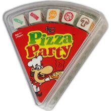 Pizza Party Fast-Paced Dice Game for 2 Players