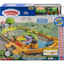 Thomas and Friends Push Along Track Set Sodor Animal Park Percy's Hippo Adventure Train Set