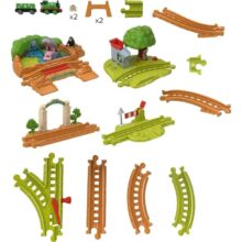 Alternative view of Thomas and Friends Push Along Track Set Sodor Animal Park Percy's Hippo Adventure Train Set