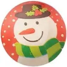 Christmas Bouncing Ball 35mm Snowman