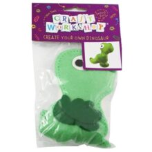 Craft Workshop Make Your Own Felt Dinosaur Kit T-Rex