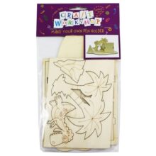 Craft Workshop Make Your Own Wooden Pen Holder Kit Dinosaur