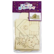 Craft Workshop Make Your Own Wooden Pen Holder Kit Dog
