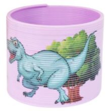 Dinosaur Magic Spring 76x65mm Lilac