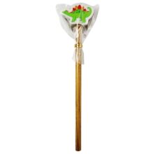Pencil with Dinosaur Eraser Topper Green Stegosaurus