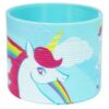 Unicorn Magic Spring 76x65mm Blue Rainbow