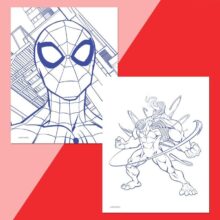 Colour-Me Magnets Spider-Man Colouring Kit - Image 3