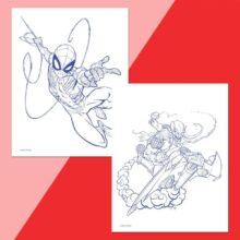 Colour-Me Magnets Spider-Man Colouring Kit - Image 4