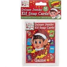 Deluxe Jumbo Elf Snap Card Game 52 Cards