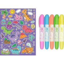 Alternative view of Jr Kaleidoscope Dinosaur Colouring Kit