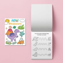 Jr Kaleidoscope Dinosaur Colouring Kit 7 Jr Kaleidoscope Dinosaur Colouring Kit - Image 3