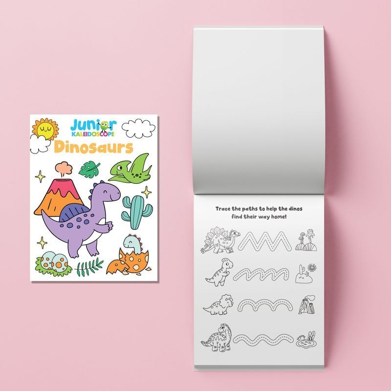 Jr Kaleidoscope Dinosaur Colouring Kit 3 Jr Kaleidoscope Dinosaur Colouring Kit - Image 3