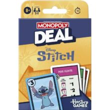 Monopoly Deal Disney Stitch Card Game