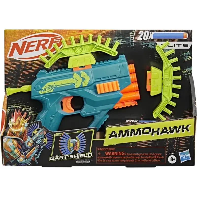 Nerf Rebel Ops Ammohawk Blaster 1 Nerf Rebel Ops Ammohawk Blaster