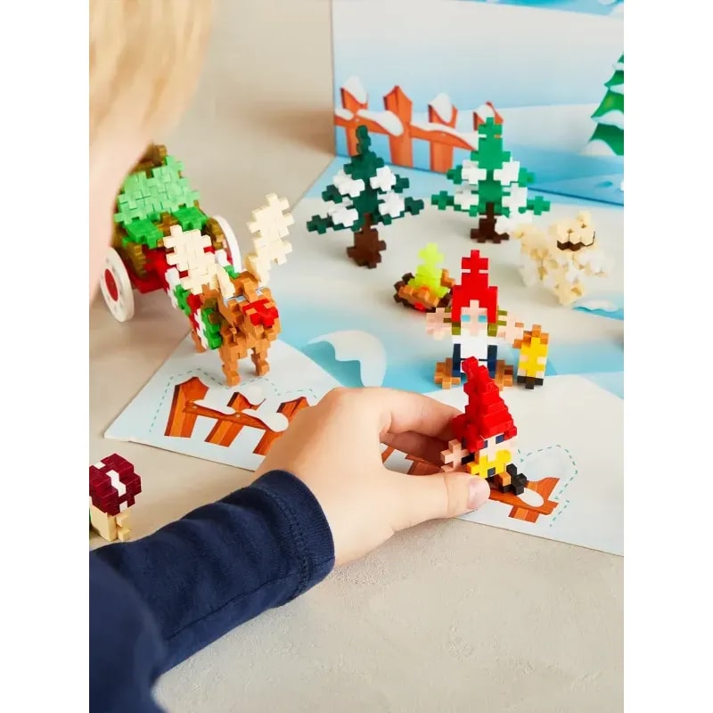 Plus-Plus Christmas Advent Calendar Santa’s World 6 Plus-Plus Christmas Advent Calendar Santa’s World - Image 6