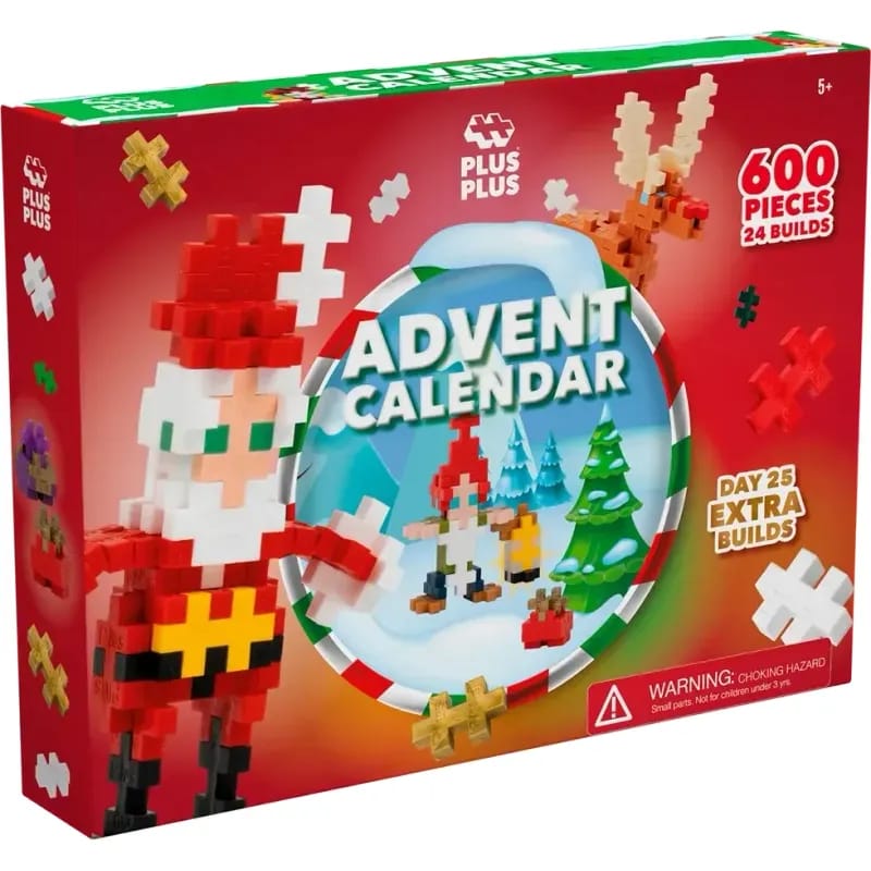 Plus-Plus Christmas Advent Calendar Santa’s World 1 Plus-Plus Christmas Advent Calendar Santa’s World