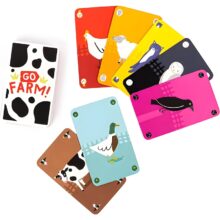 Alternative view of Professor Puzzle Go Farm Card Game