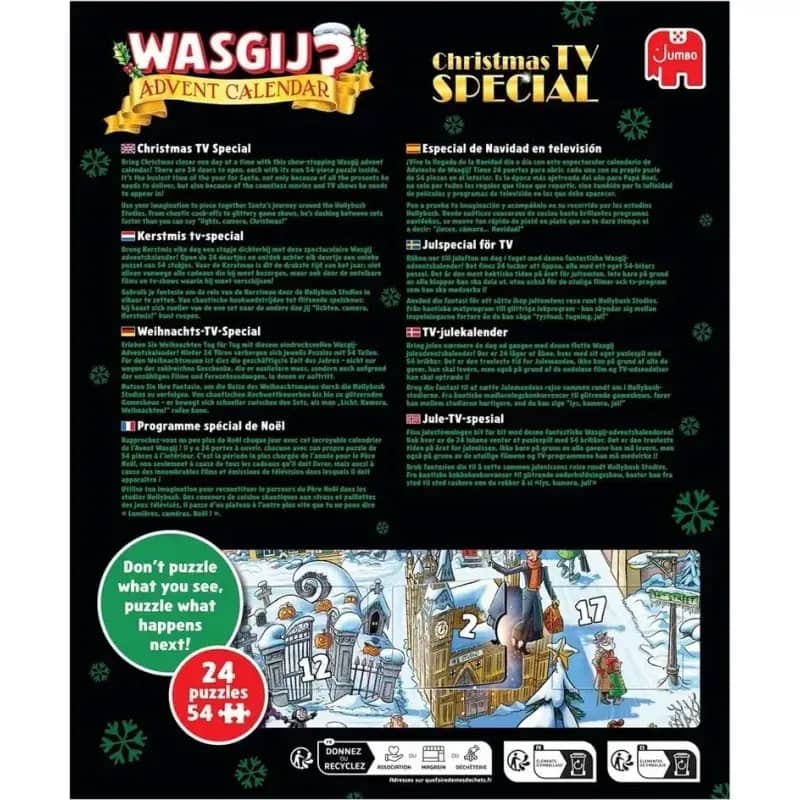 Jumbo Wasgij Christmas TV Special Advent Calendar 2026 3 Jumbo Wasgij Christmas TV Special Advent Calendar 2026 - Image 3