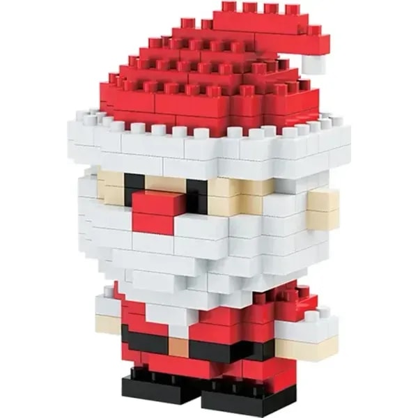 Artwrap Christmas Building Blocks Kit 183 Pieces Santa 2 Artwrap Christmas Building Blocks Kit 183 Pieces Santa - Image 2