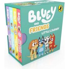 Bluey and Friends Little Library Board Book Set