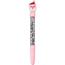 Artwrap Christmas Glitter Pen 19cm Santa