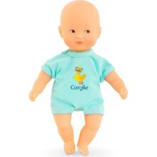 Corolle Mini Bath Blue Baby Doll 20cm