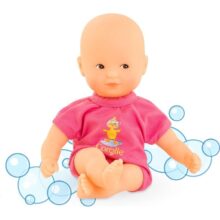 Corolle Mini Bath Pink Baby Doll 20cm - Image 4