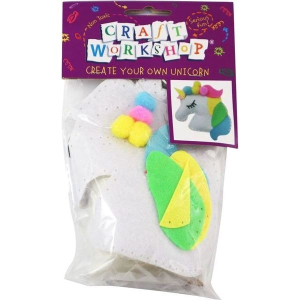 Craft Workshop Make Your Own Felt Unicorn Kit 1 Craft Workshop Make Your Own Felt Unicorn Kit